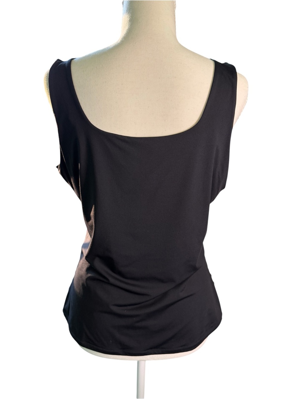 Women's PUMIEY Black Scoop Back Tank Top